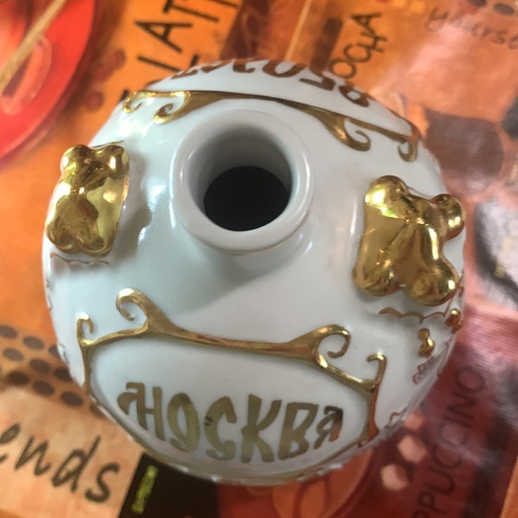 GARDNER Russian Porcelain Decanter Hand Made - Picture 12 of 12